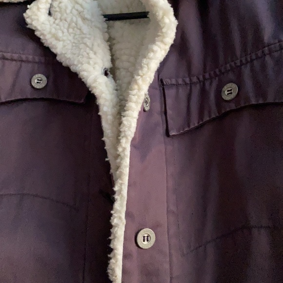 Brown Sherpa lined Oakley jacket size S
